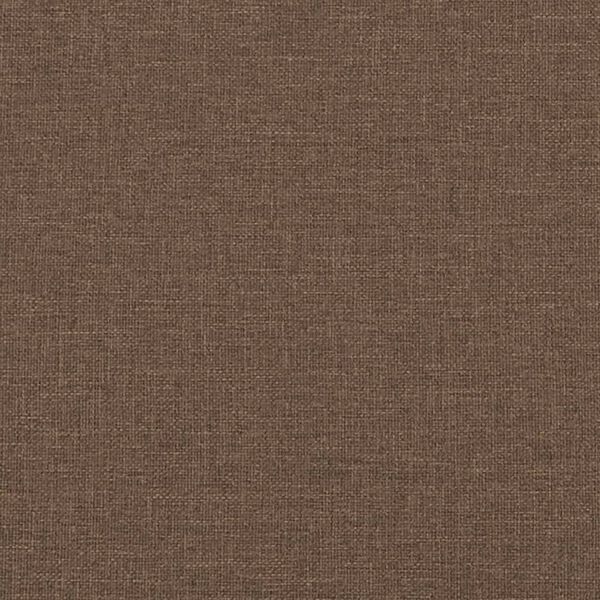 vidaXL Poggiapiedi Marrone 60x50x41 cm in Tessuto