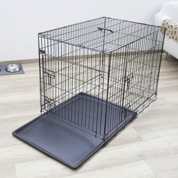 Kerbl Gabbia per Cani 92x63x74 cm Nera