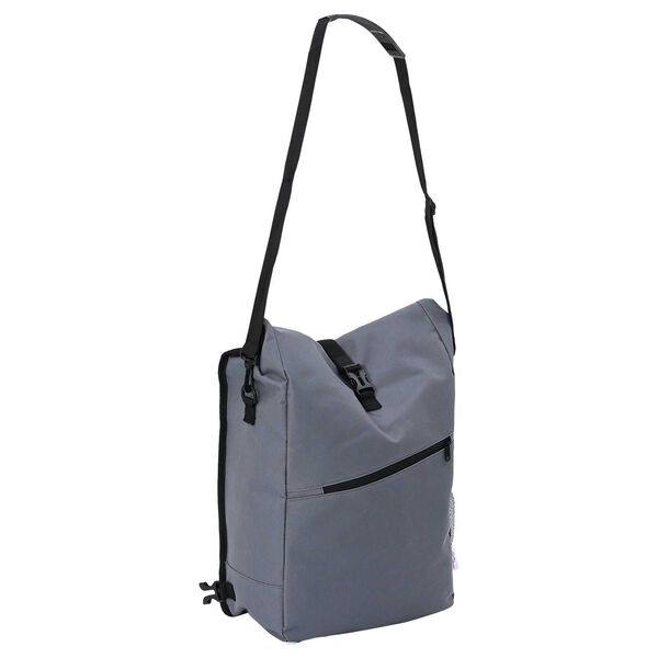 vidaXL Borsa per Bici per Portapacchi 25 L Grigia 33x16x48 cm
