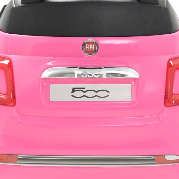 vidaXL Auto per Bambini Fiat 500 Rosa