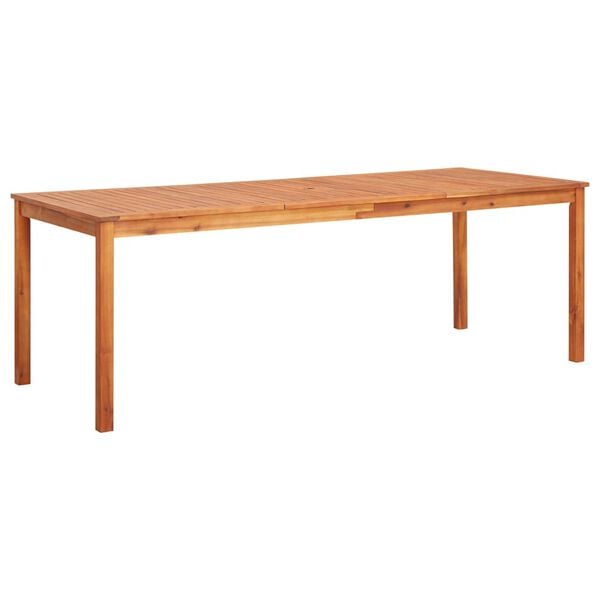 vidaXL Set da Pranzo da Giardino 7 pz con Cuscini Massello di Acacia