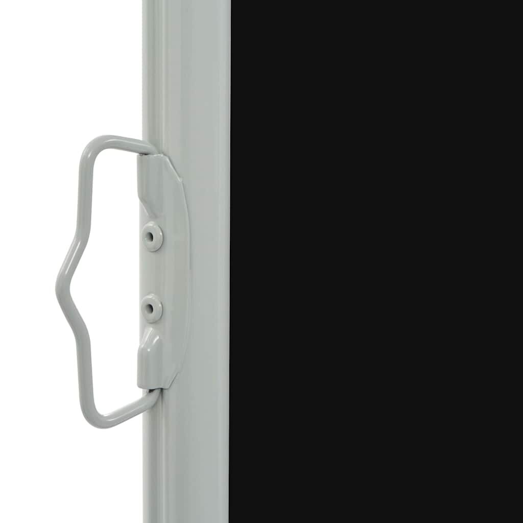 vidaXL Tenda Laterale Retrattile per Patio 60x300 cm Nero