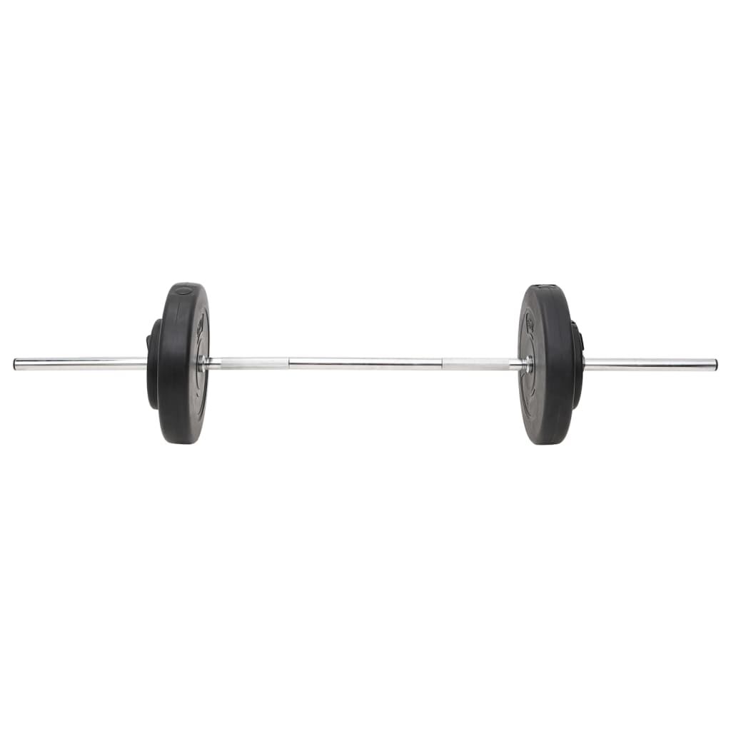 vidaXL Set Bilanciere e Manubri con Dischi 60 kg