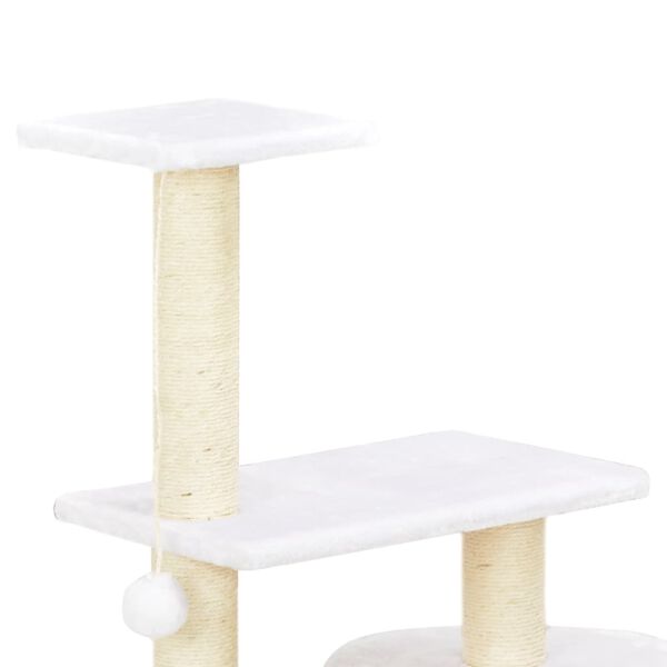 vidaXL Albero per Gatti con Tiragraffi in Sisal Seagrass