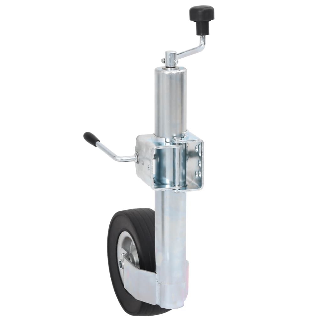 vidaXL Ruota Martinetto 60 mm con 2 Tubi Supporto e 3 Morsetti Divisi