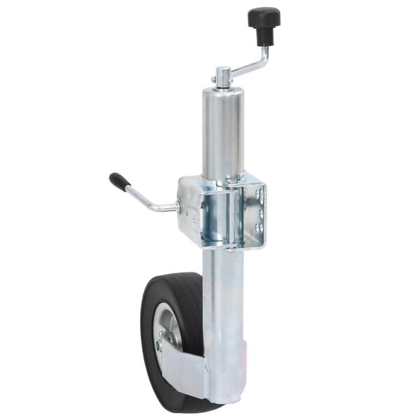 vidaXL Ruota Martinetto 60 mm con 2 Tubi Supporto e 3 Morsetti Divisi