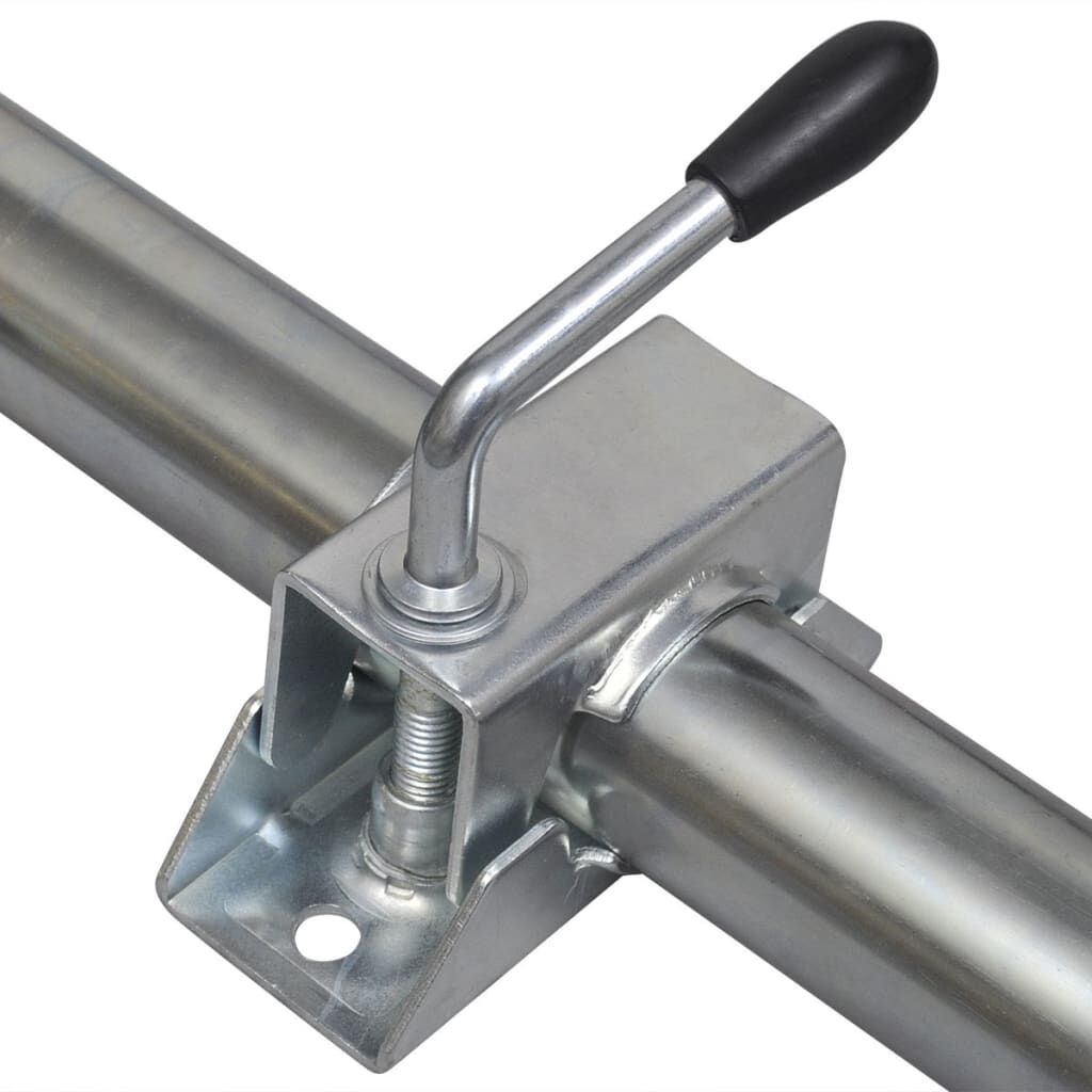 vidaXL Ruota Martinetto 60 mm con 2 Tubi Supporto e 3 Morsetti Divisi