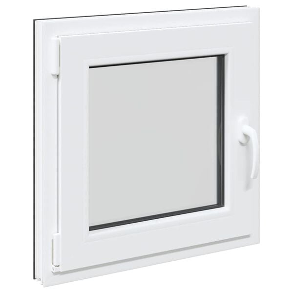 vidaXL Finestra da cantina "RISOR" 50x50 cm anta-ribalta DIN sinistra antracite