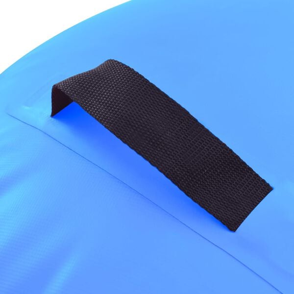 vidaXL Rullo da Ginnastica Gonfiabile con Pompa 100x60 cm in PVC Blu