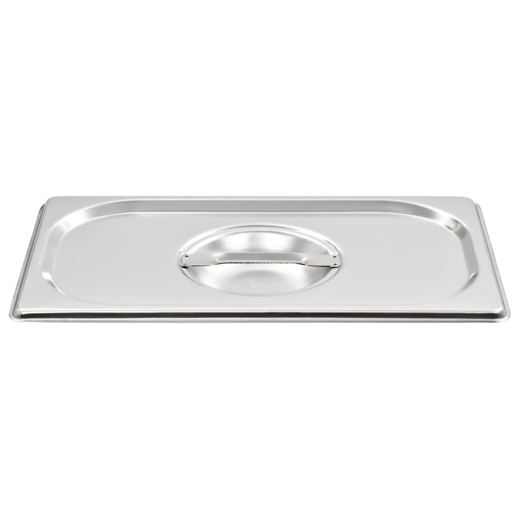Coperchi per Teglie GN 1/4 4 pz in Acciaio Inox