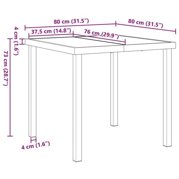 vidaXL Set da Pranzo da Giardino con Cuscini Beige in Polyrattan