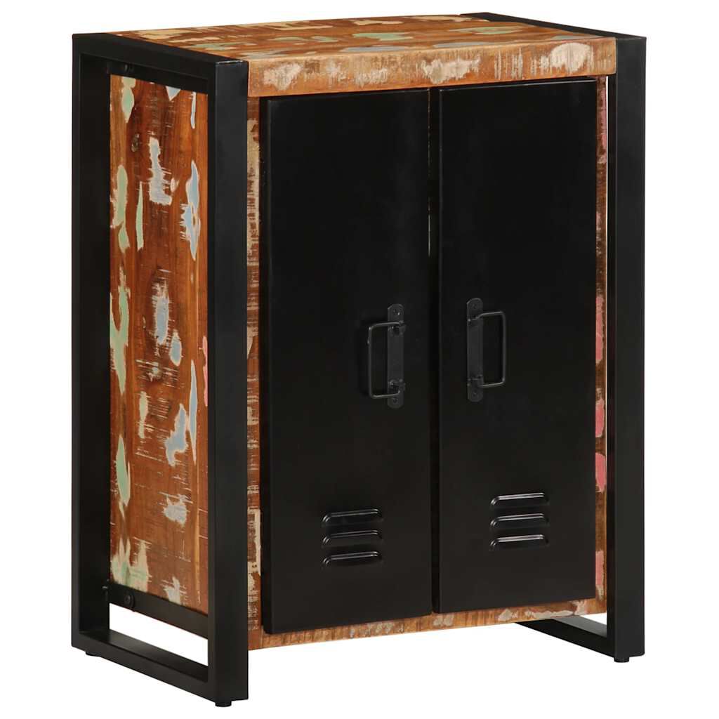 vidaXL Credenza Multicolore 55x35x70 cm in Legno Massello Recupero
