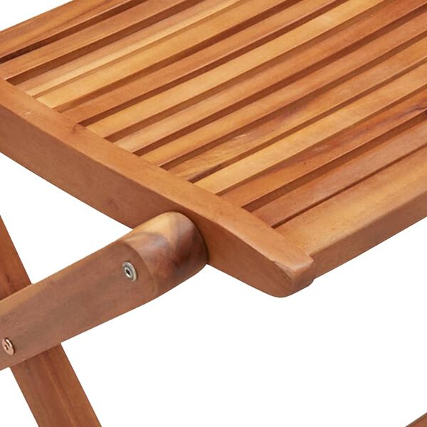vidaXL Sedie da Giardino Pieghevoli 6 pz 51x66x95 cm Legno di Acacia
