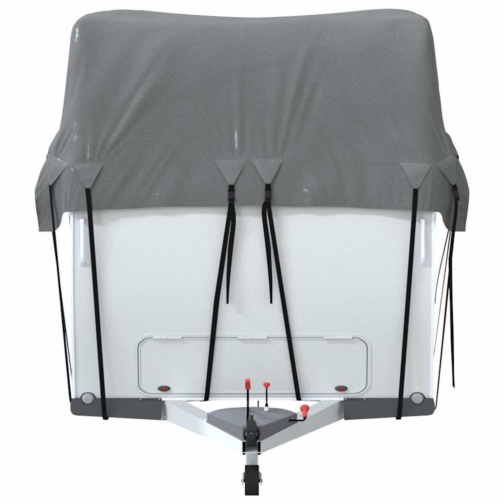 vidaXL Telo per Roulotte Grigio 500x300 cm in Tessuto Non Tessuto