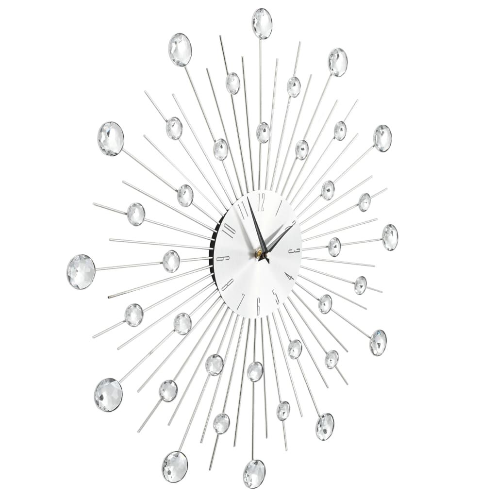 vidaXL Orologio da Parete con Movimento al Quarzo Design Moderno 50 cm