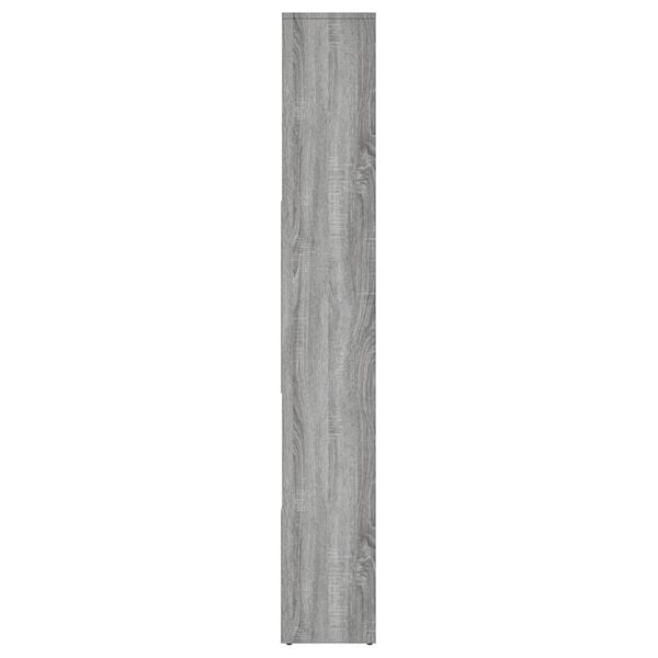 vidaXL Libreria Grigio Sonoma 67x24x161 cm in Legno Ingegnerizzato